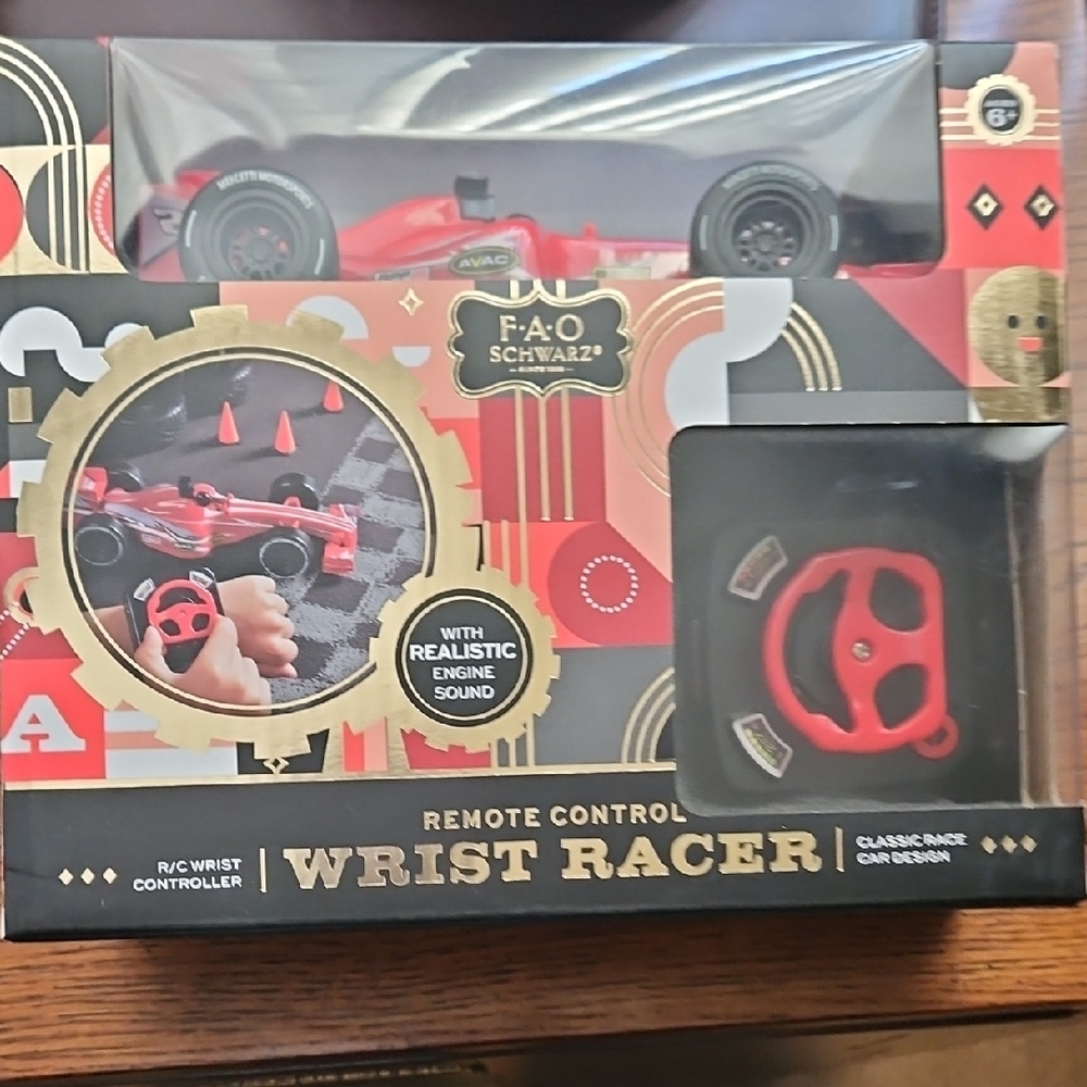 FAO Schwarz Red Remote Control Wrist Racer